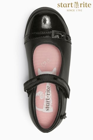 Black Start-Rite Purrfect School Shoe